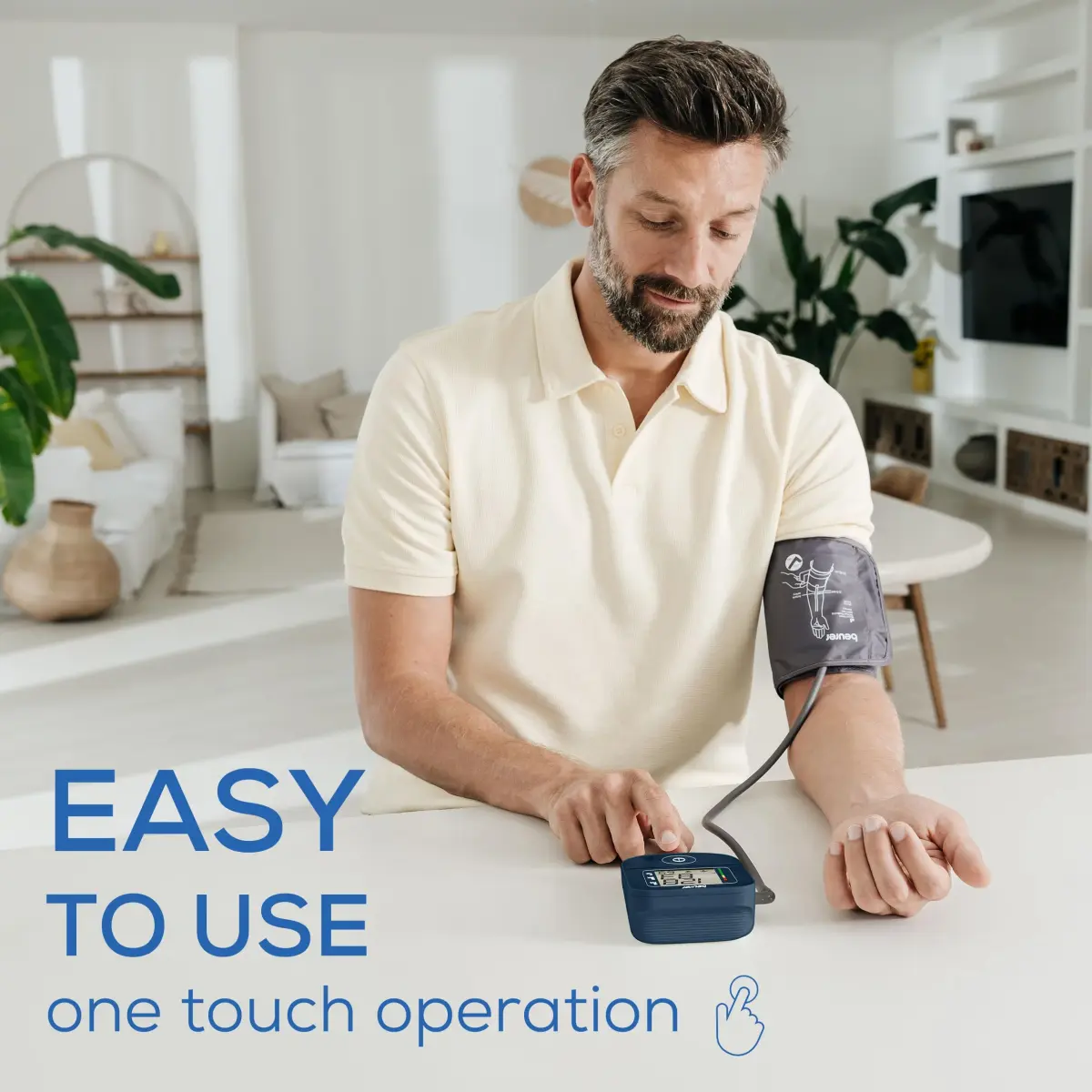 Beurer BM25 Upper Arm Blood Pressure Monitor with Arrhythmia Detection & App Tracking | 22 cm - 42 cm Cuff - view 3