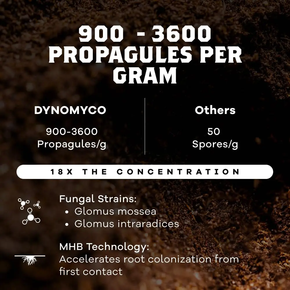 DYNOMYCO Mycorrhizal Fungi Inoculant Grow Kit | All-in-One Bio-Based Root Support (70-120 chars) - view 5