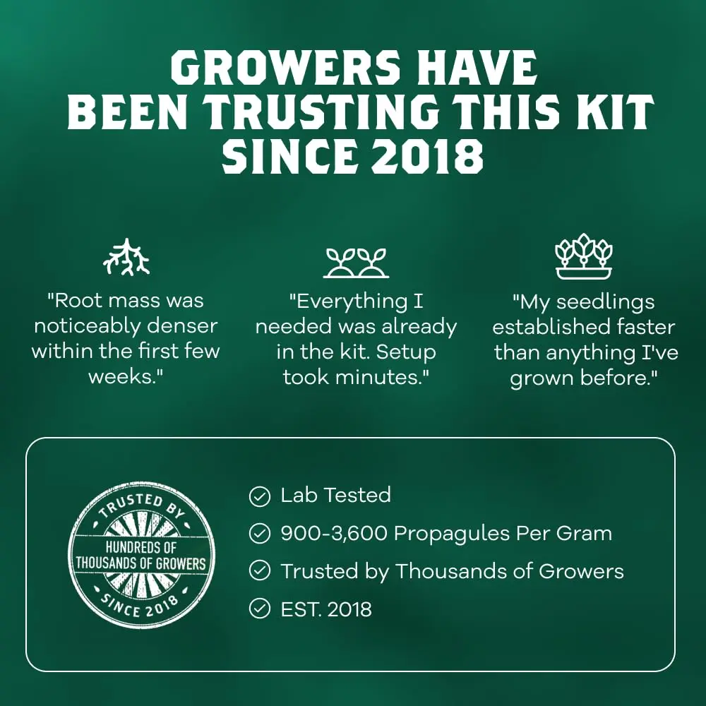 DYNOMYCO Mycorrhizal Fungi Inoculant Grow Kit | All-in-One Bio-Based Root Support (70-120 chars) - view 6