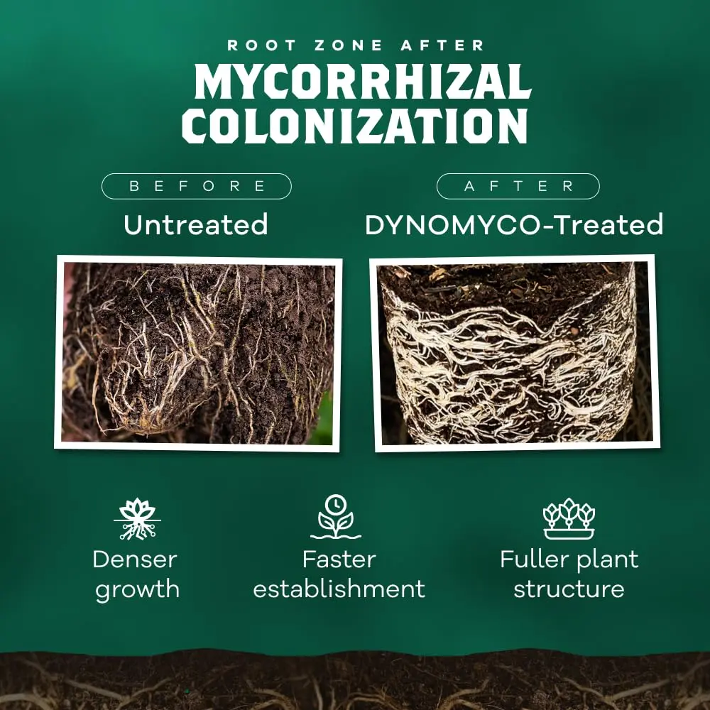 DYNOMYCO Mycorrhizal Fungi Inoculant Grow Kit | All-in-One Bio-Based Root Support (70-120 chars) - view 3