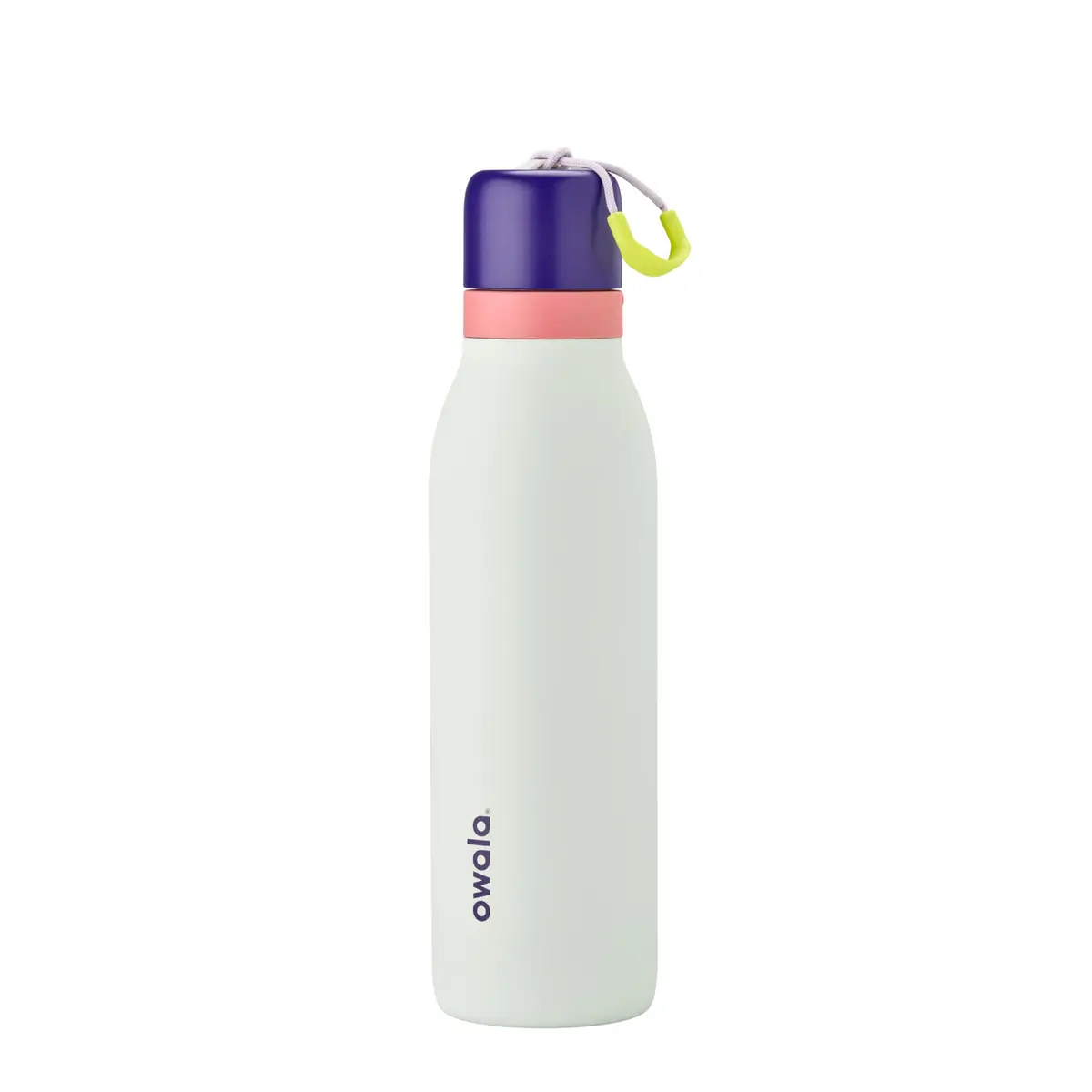 Owala FreeSip Twist Stainless Steel Water Bottle 18 oz Minty Horizons | Double-Walled Insulated Sipper Bottle - main product image