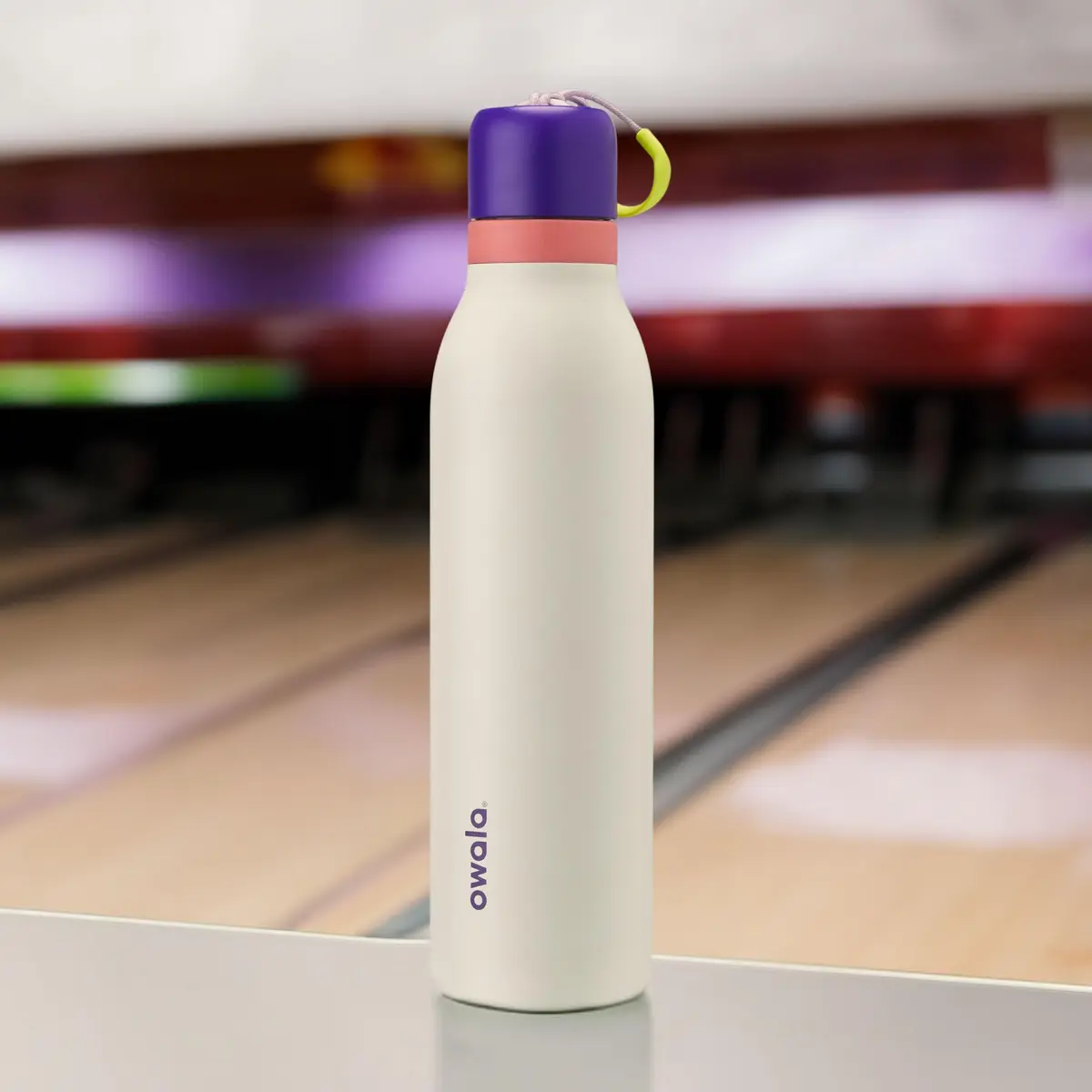 Owala FreeSip Twist Stainless Steel Water Bottle 18 oz Minty Horizons | Double-Walled Insulated Sipper Bottle - view 5