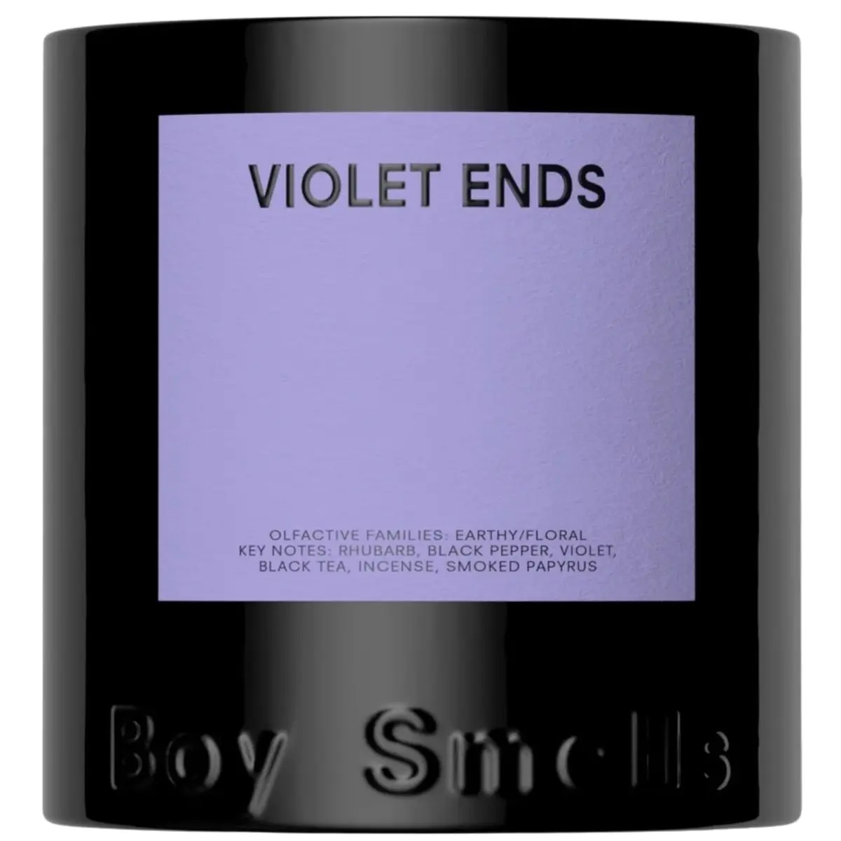 Boy Smells Violet Ends Candle 8.5 oz Aromatic Home Fragrance Up to 50-Hour Burn - main product image