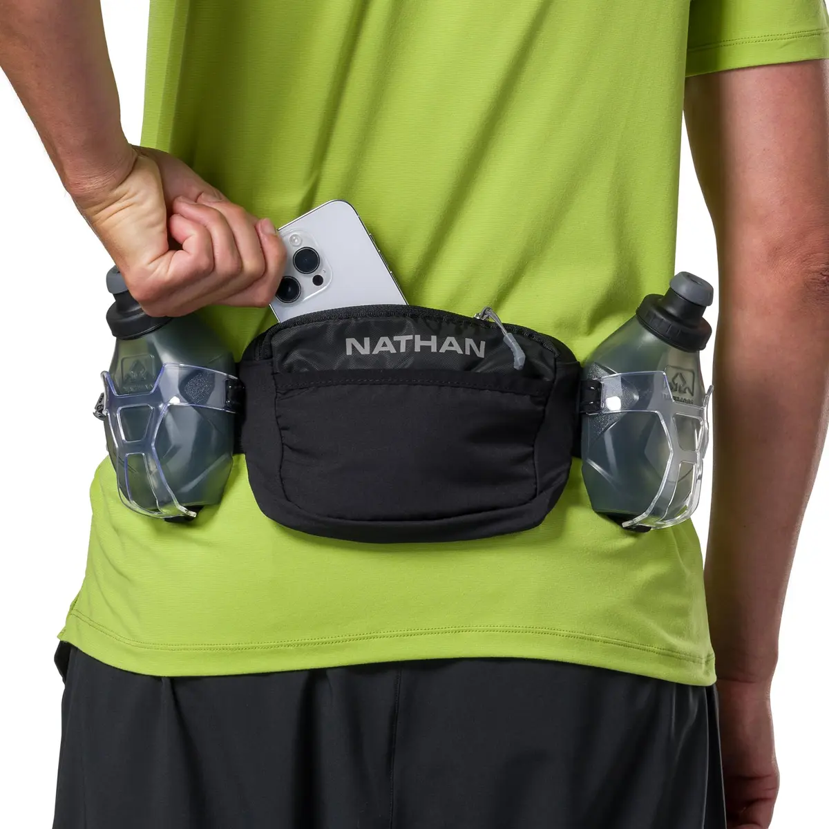Nathan Running Belt Hydration with Flasks | Lightweight, Insulated, Secure Fit for Runners - view 5