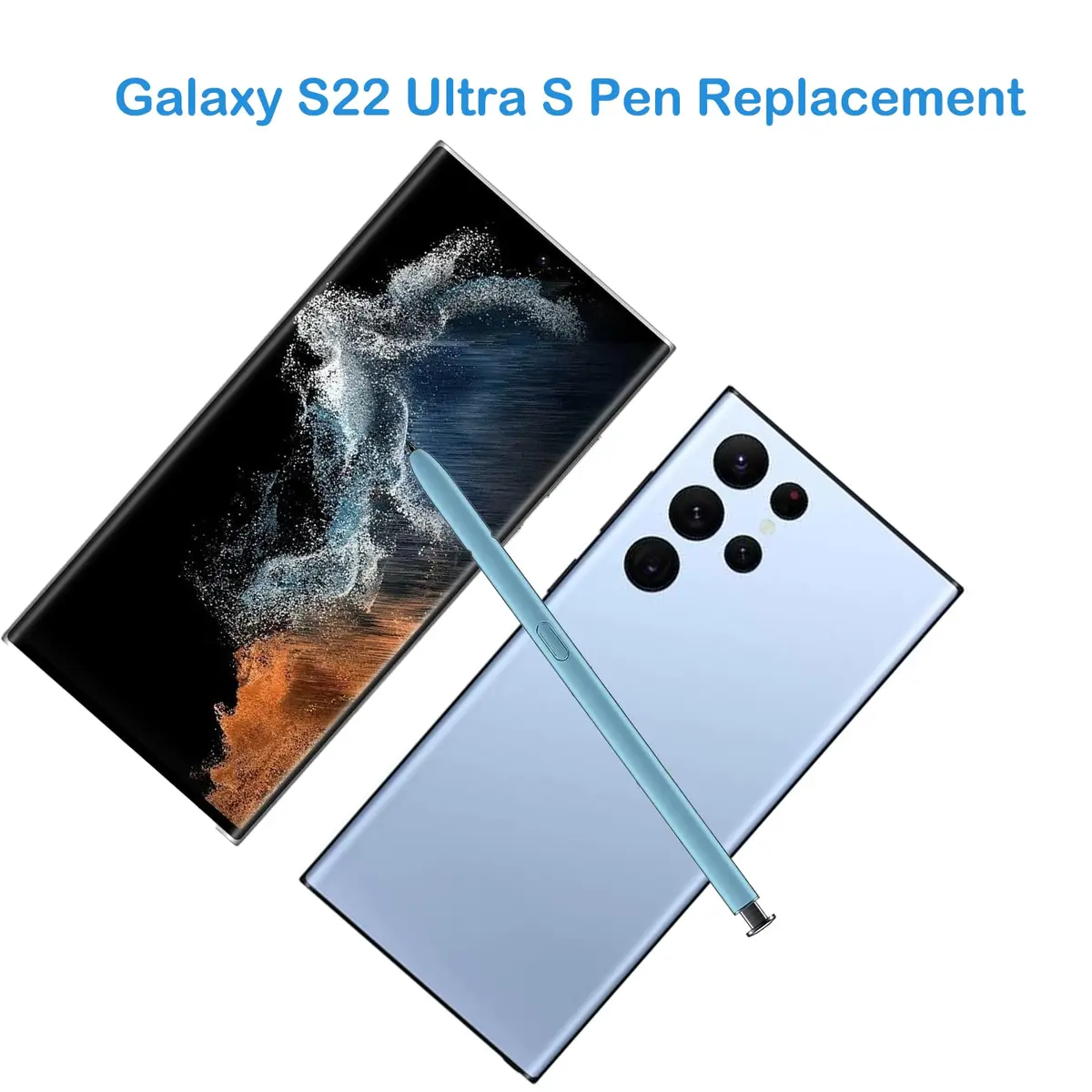 Peixiong Galaxy S22 Ultra Stylus Replacement for Samsung Galaxy S22 Ultra S Pen,Blue | High Sensitivity & Wide Application - view 6