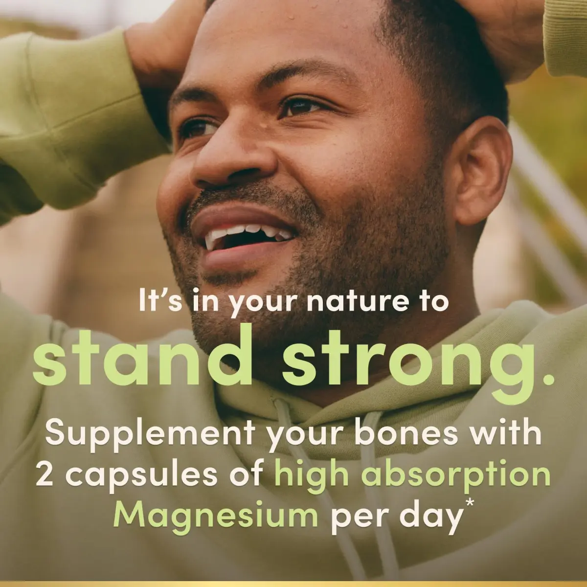 Nature's Bounty High Absorption Magnesium Glycinate 240 mg 120 Count | Supports Muscle Relaxation & Bone Health - view 4