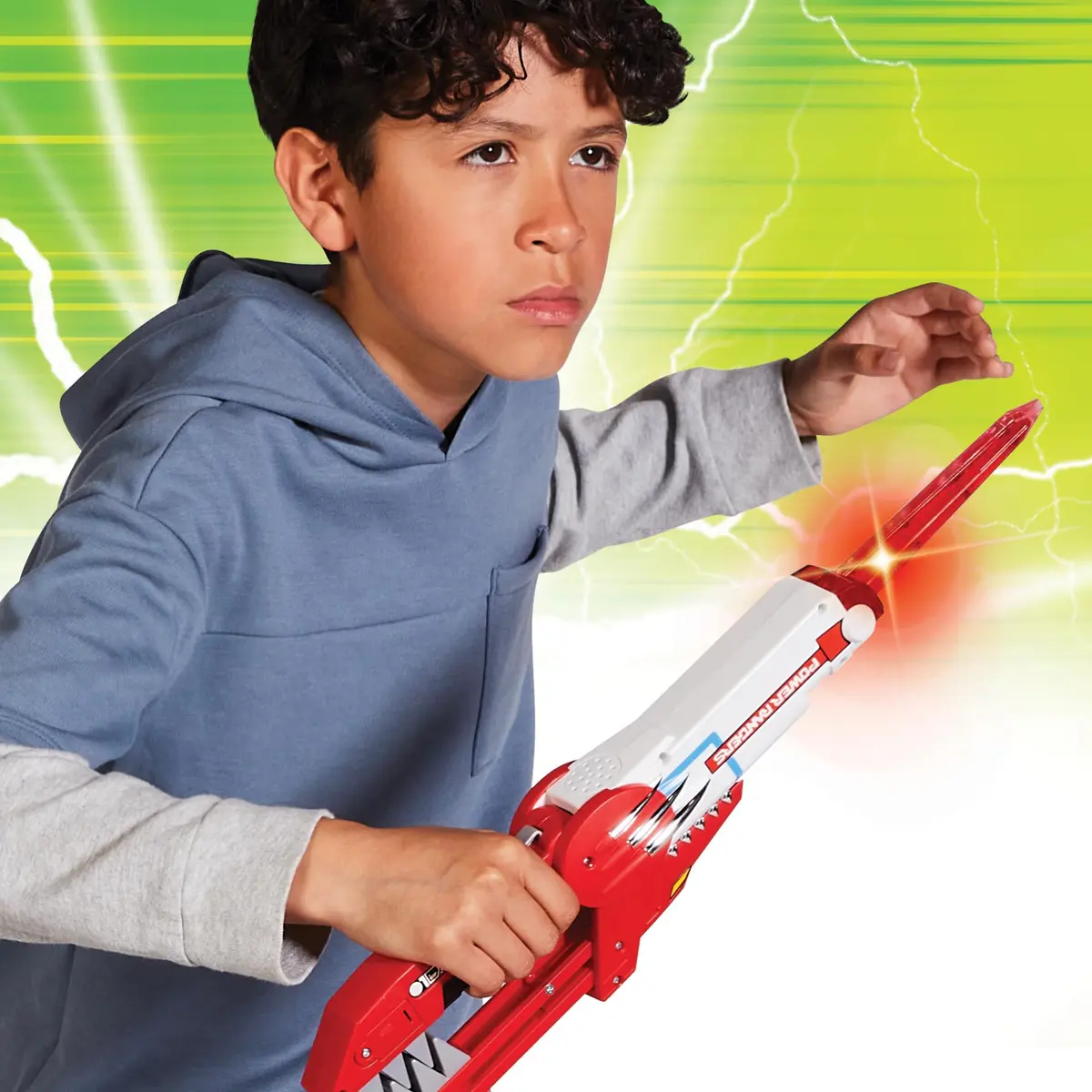 PlayMates Power Rangers Blade Blaster Role Play | Versatile, Lights & Sounds (70-120 chars) - view 2