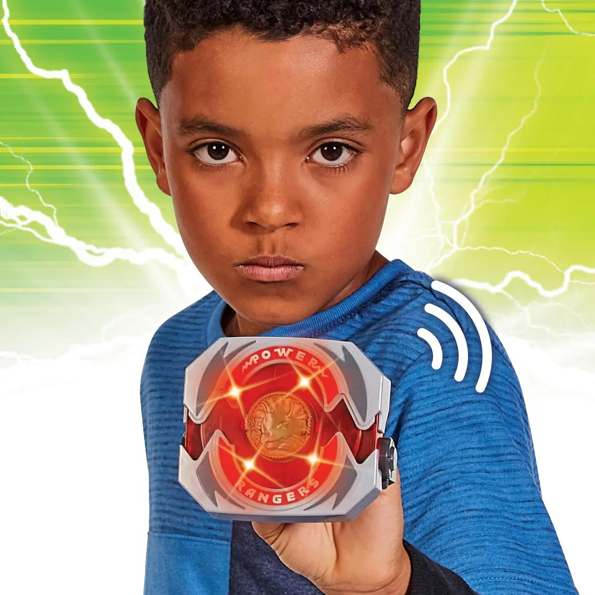 Power Rangers Mighty Morphin Re-Ignition Power Morpher Role Play with 5 Power Coins | Plays Sounds & Phrases - view 2