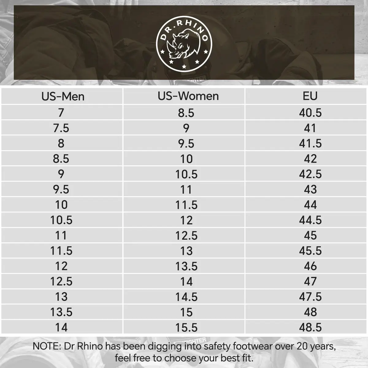 DRRHINO Steel Toe Shoes for Men Women Lightweight Safety Sneakers | ASTM F2413-18 Steel Cap, Slip-Resistant - view 7