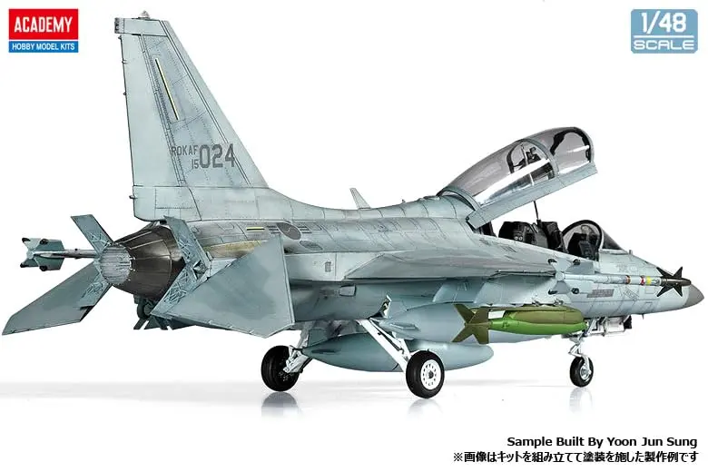 Academy 12366 1/48 Korea FA-50 Light Combat Bomber Model | Precision Aircraft Kit for Hobbyists - view 3