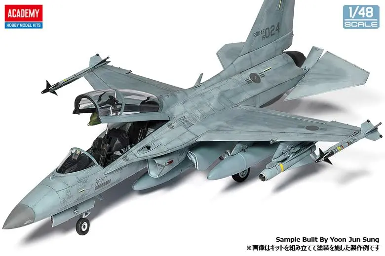 Academy 12366 1/48 Korea FA-50 Light Combat Bomber Model | Precision Aircraft Kit for Hobbyists - view 8