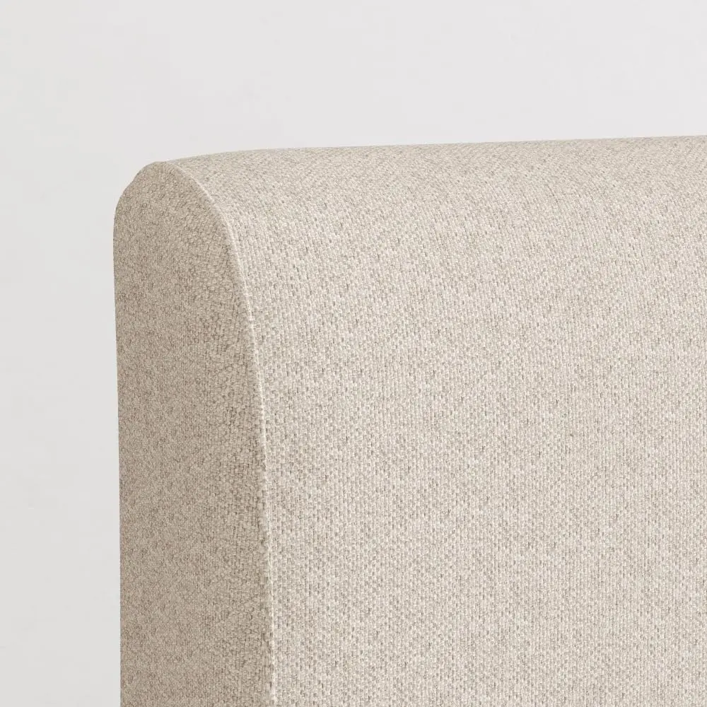 Nectar Upholstered Headboard King Linen Attachable to Bamboo Bed Frame | Elegant, Durable & Easy Setup - main product image