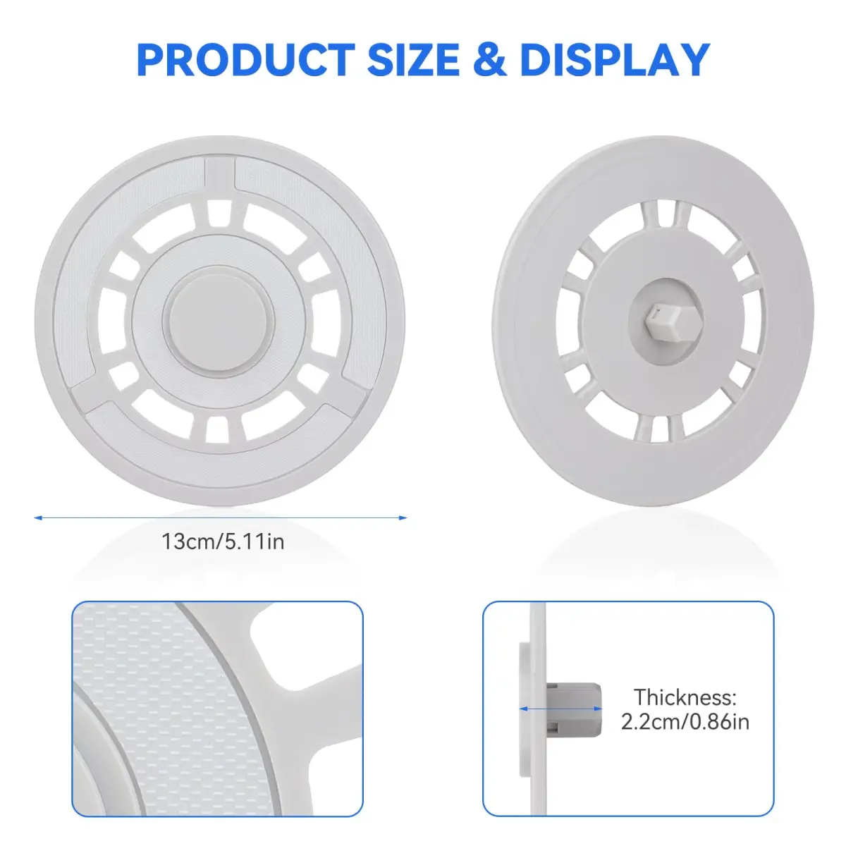 Sgizoku Mop Pad Plate Holder 2 Pack | Compatible with Dreame L10S Ultra & Xiaomi X20+ Robot Vacuums - view 2