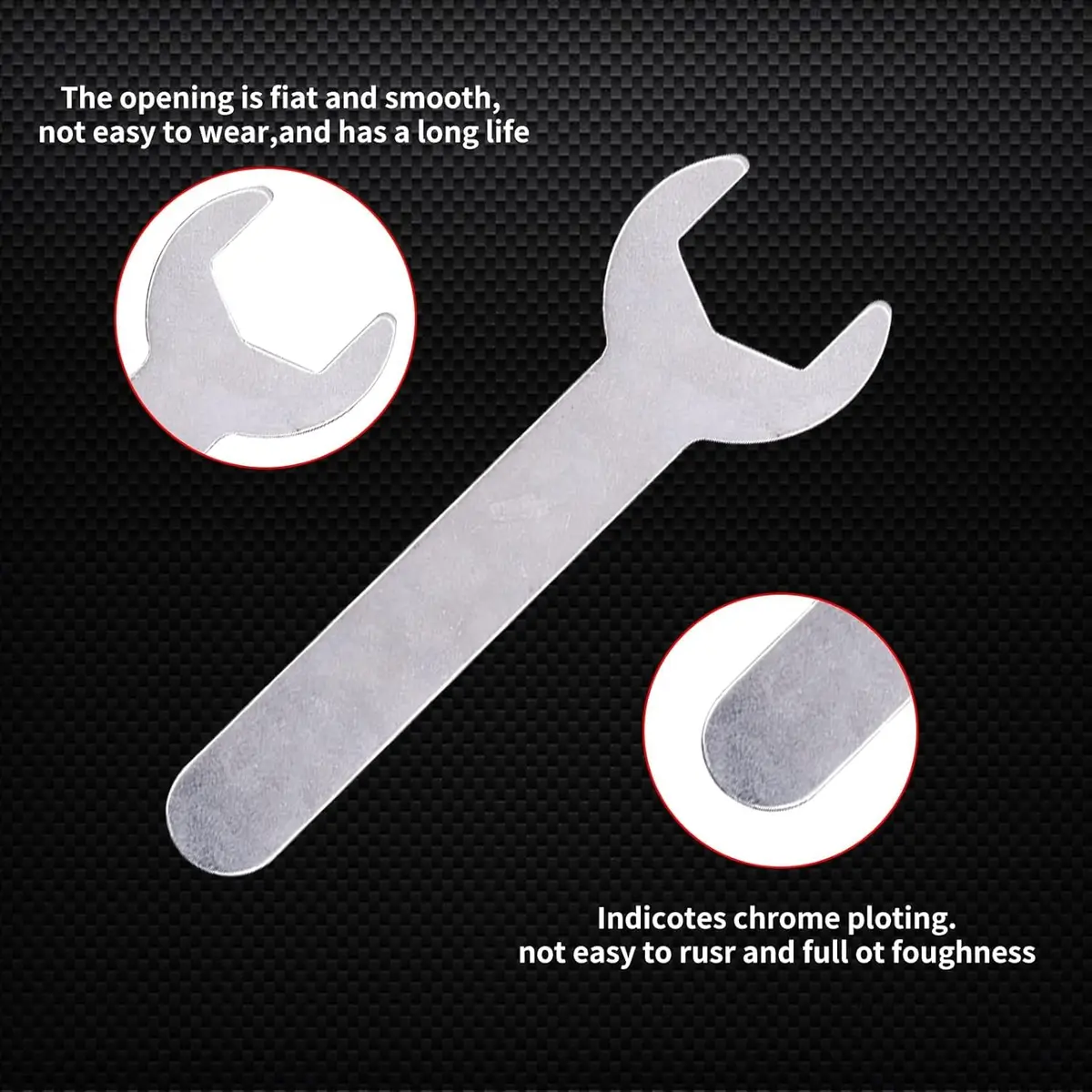 Biqing Ultra Thin Wrench Set Metric 2mm | Slim Open-End Wrenches for Tight Spaces - view 4