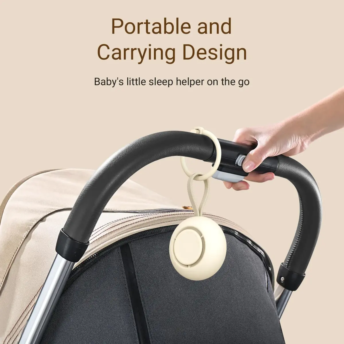 jaroco Portable Baby Sound Machine Putty | 120 mAh (0.118 kg) USB-C Rechargeable - view 5