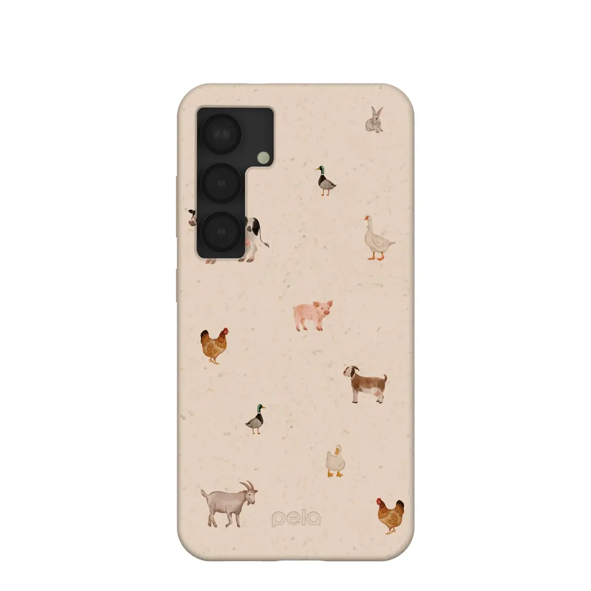 Pela Phone Case for Samsung Galaxy S25 Seashell Pasture Party | Eco-Friendly, Supports Wireless Charging - main product image