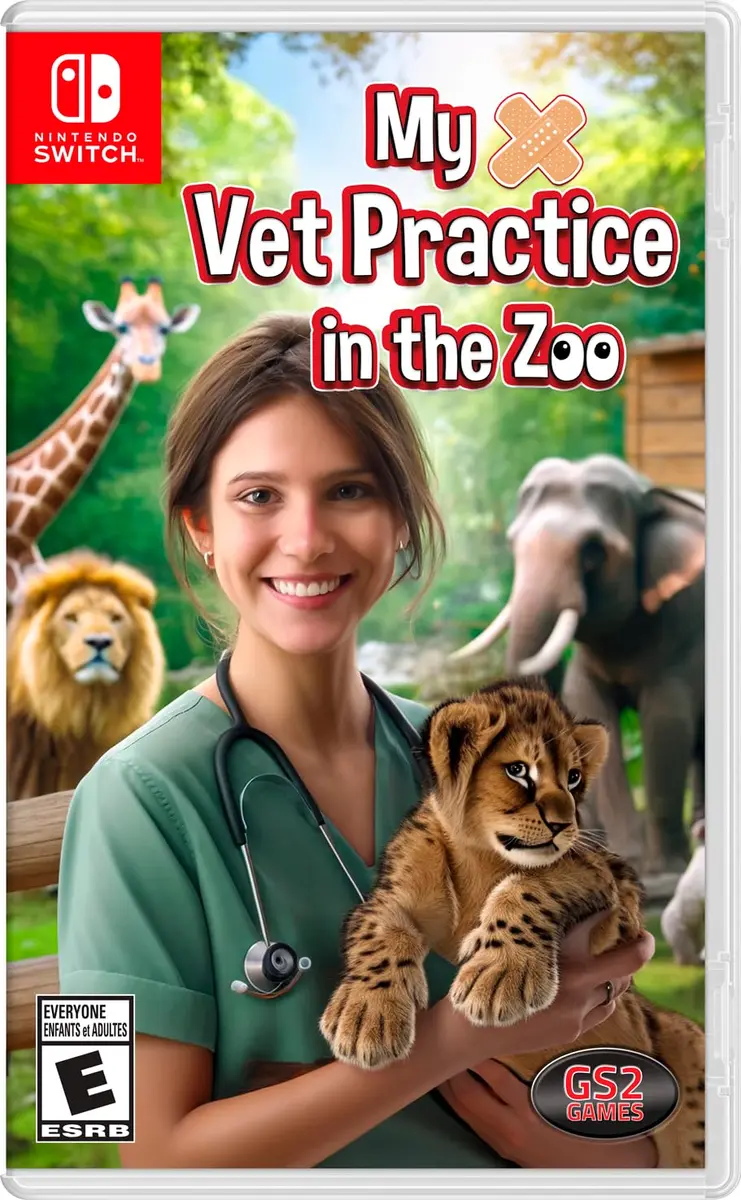 GS2 Games My Vet Practice In The Zoo - Nintendo Switch | Animal Care Simulation Game - main product image