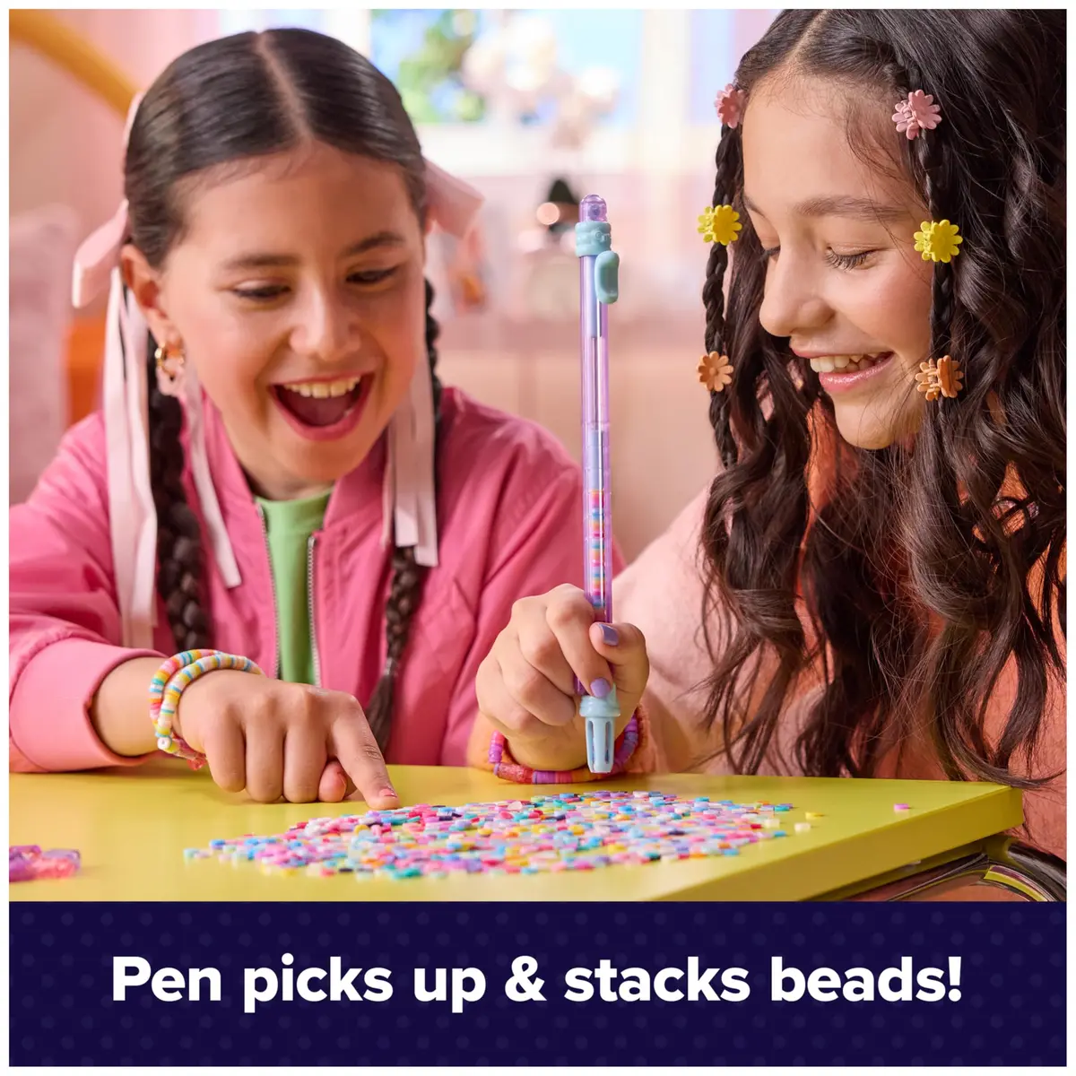 Cool Maker Stack'd Heishi Studio Bracelet Making Kit | Ages 7+ | 1220 Beads & 15 Bracelets - view 4