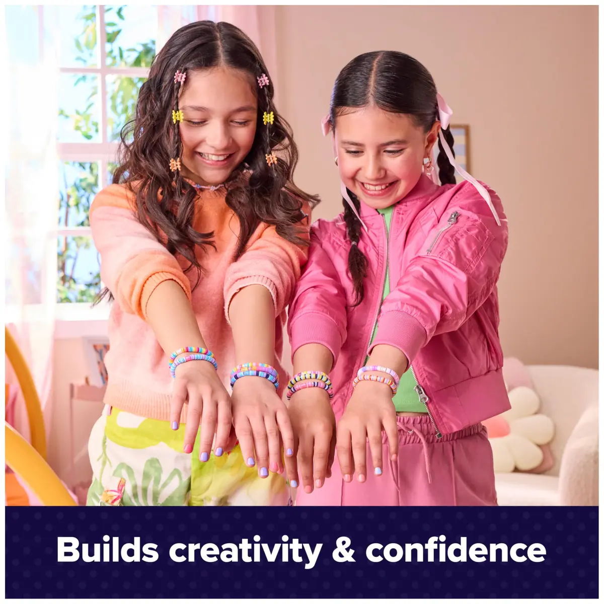 Cool Maker Stack'd Heishi Studio Bracelet Making Kit | Ages 7+ | 1220 Beads & 15 Bracelets - view 8