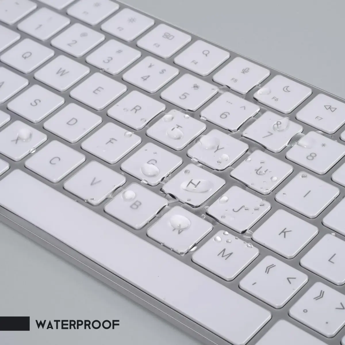 CASEDAO Ultra-Thin TPU Keyboard Cover Skin for 2024 Magic Keyboard with Numeric Keypad A3119 MXK73LL/A - Transparent - view 5