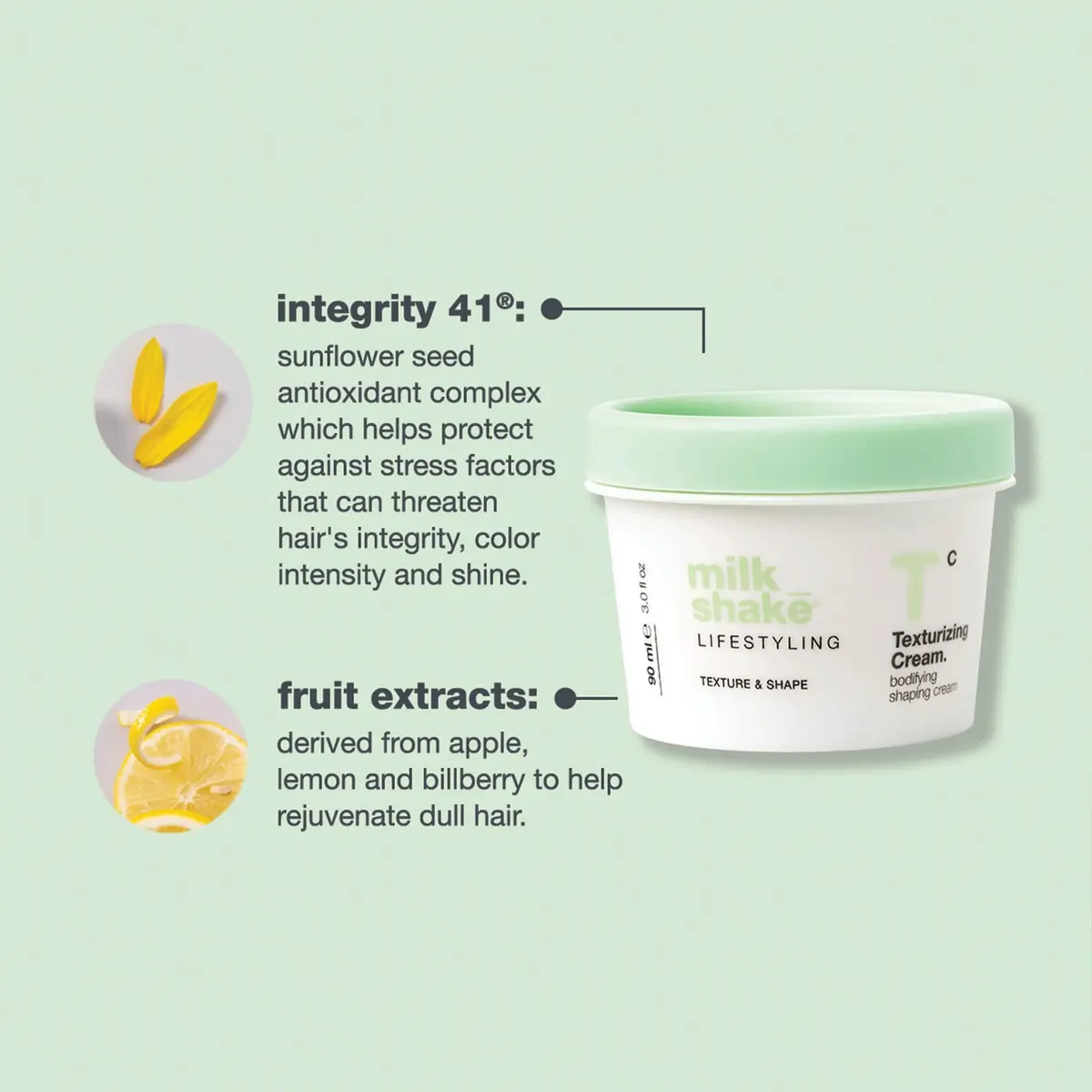 milk_shake Texturizing Cream | Bodifying Shaping Cream, 3.04 Fl Oz | Adds Body & Flexibility - view 6