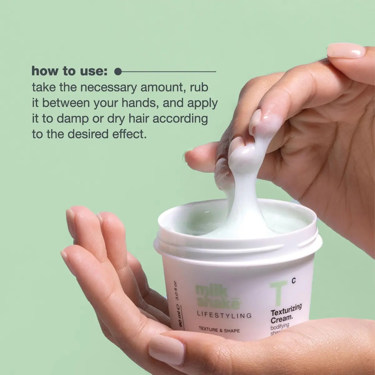 milk_shake Texturizing Cream | Bodifying Shaping Cream, 3.04 Fl Oz | Adds Body & Flexibility - view 7