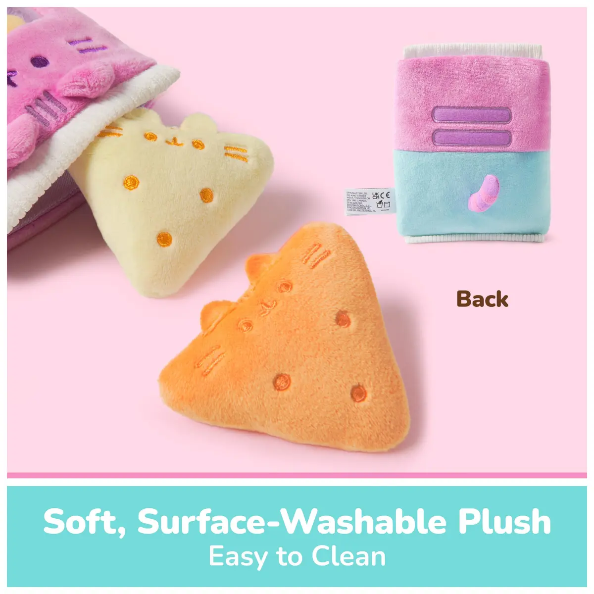 GUND Pusheen Gamer Chips with Removable Mini Plushies | 8" Soft Toy for Ages 8+ - view 5