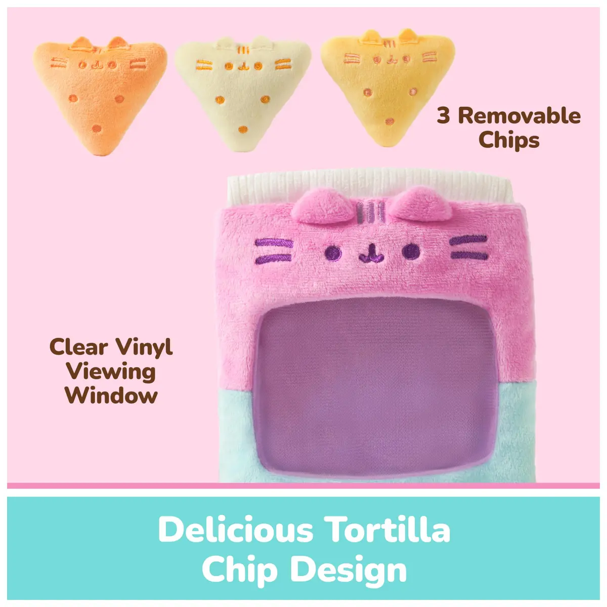 GUND Pusheen Gamer Chips with Removable Mini Plushies | 8" Soft Toy for Ages 8+ - view 6