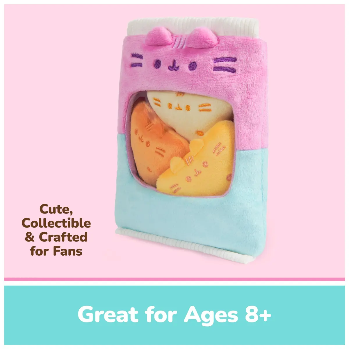 GUND Pusheen Gamer Chips with Removable Mini Plushies | 8" Soft Toy for Ages 8+ - view 7