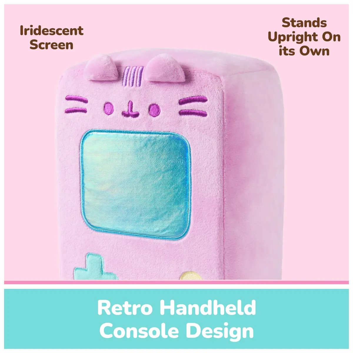 GUND Pusheen Gaming Handheld Console Plush Toy 9-Inch | Soft, Cuddly & Collectible for Ages 8+ - view 5