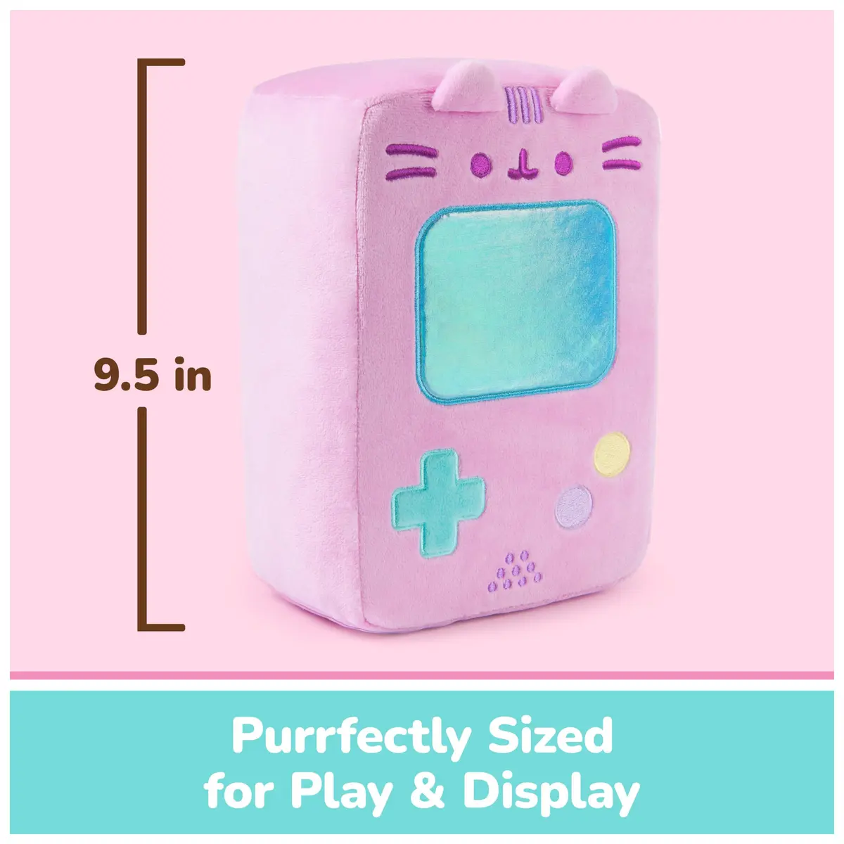 GUND Pusheen Gaming Handheld Console Plush Toy 9-Inch | Soft, Cuddly & Collectible for Ages 8+ - view 3