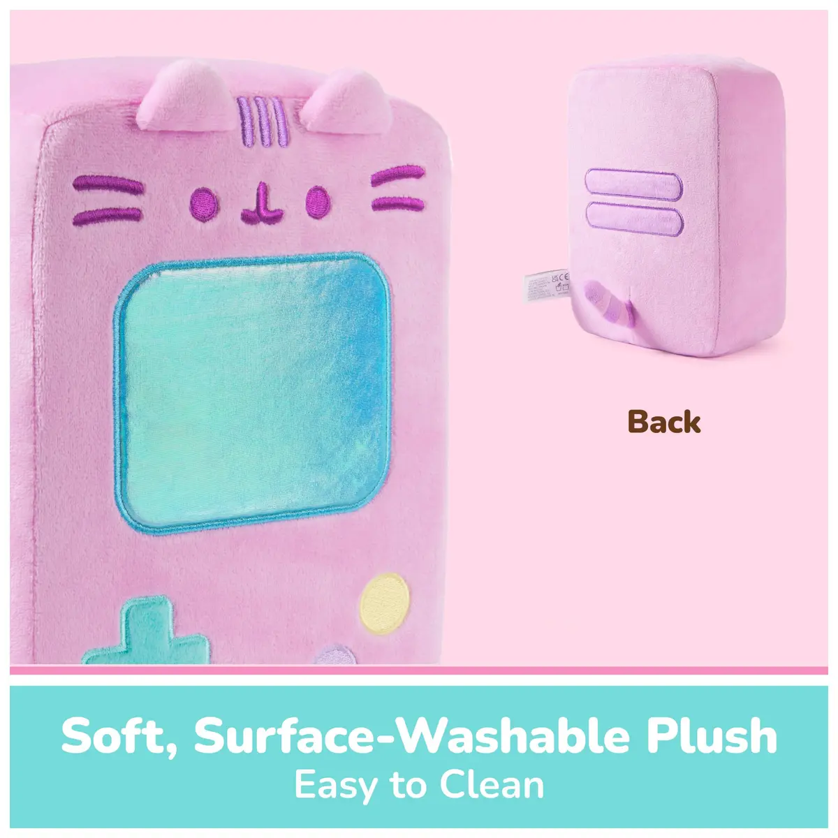 GUND Pusheen Gaming Handheld Console Plush Toy 9-Inch | Soft, Cuddly & Collectible for Ages 8+ - view 4