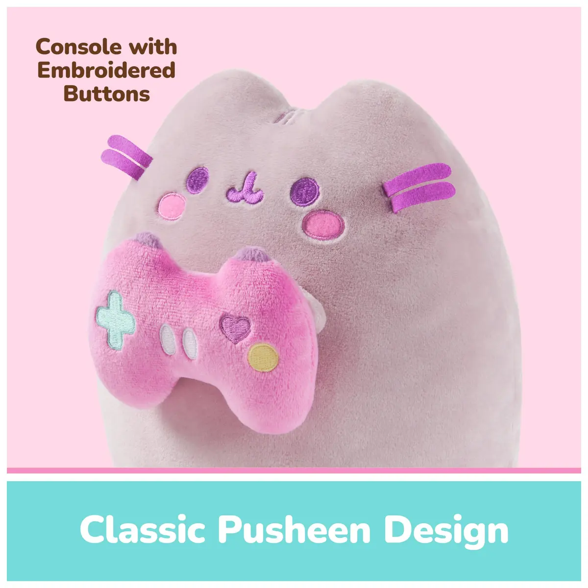 GUND Pusheen Gamer Snackable 9.5-Inch Plush Toy for Ages 8+ | Soft, Huggable, Collectible - view 5