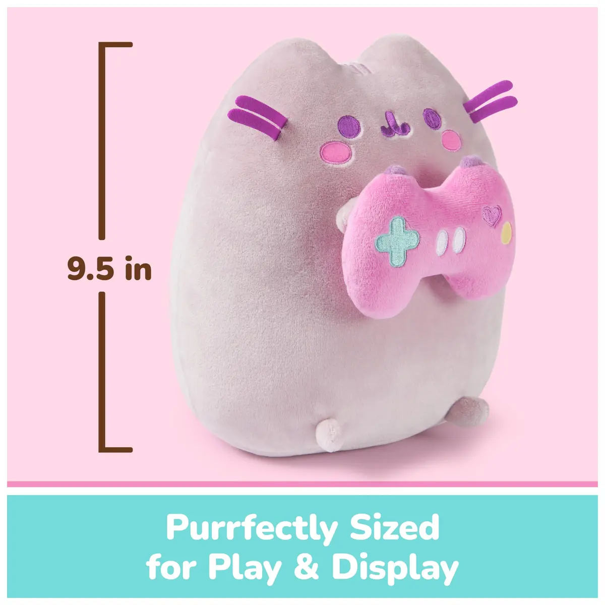 GUND Pusheen Gamer Snackable 9.5-Inch Plush Toy for Ages 8+ | Soft, Huggable, Collectible - view 3
