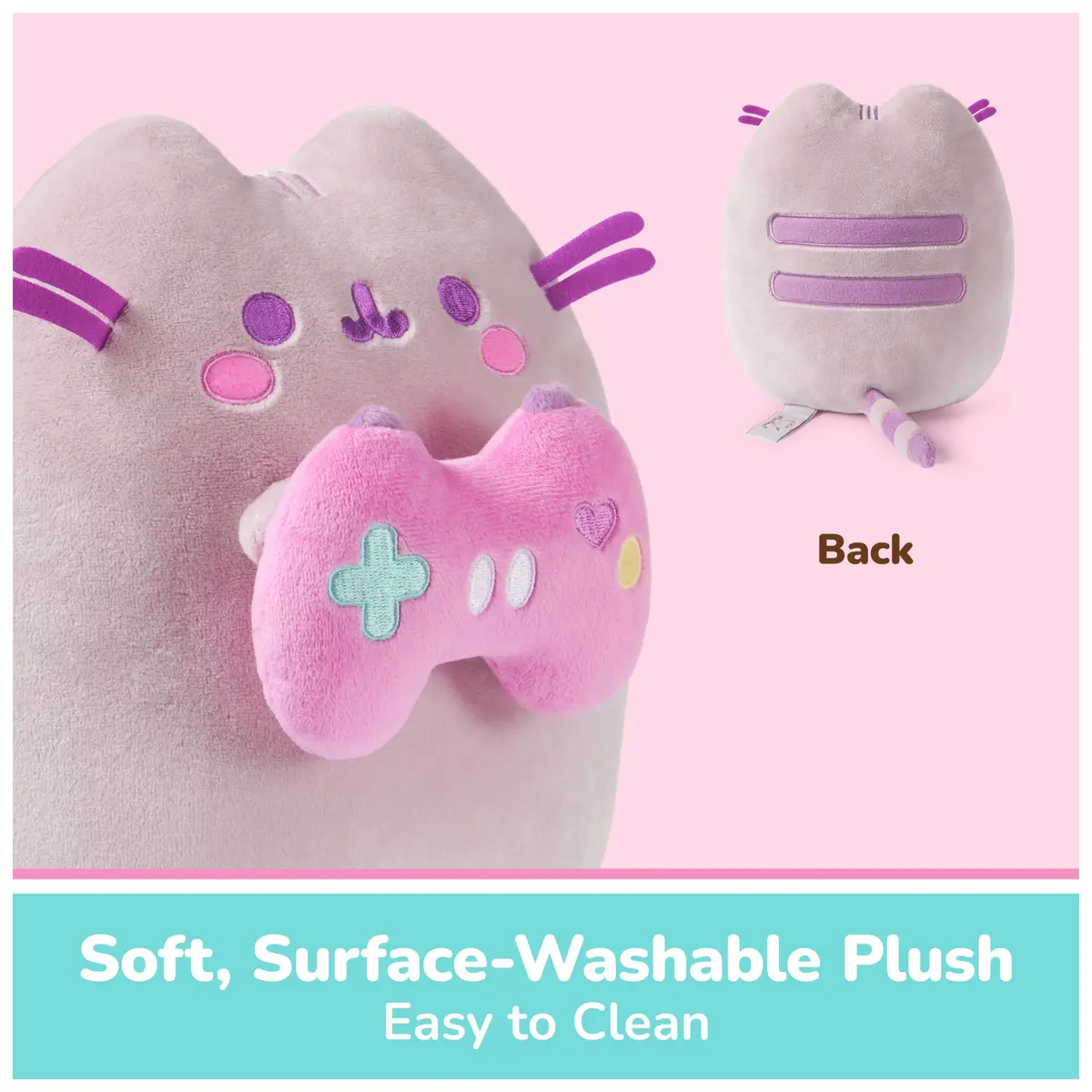 GUND Pusheen Gamer Snackable 9.5-Inch Plush Toy for Ages 8+ | Soft, Huggable, Collectible - view 4