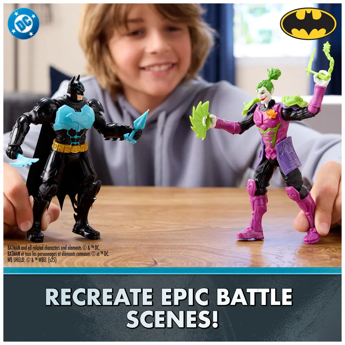 DC Comics Batman Ninja Strike 6" 3-Pack Battle Set Action Figures with Pop-Out Ninja Accessories for Kids Ages 3 & Up - view 3
