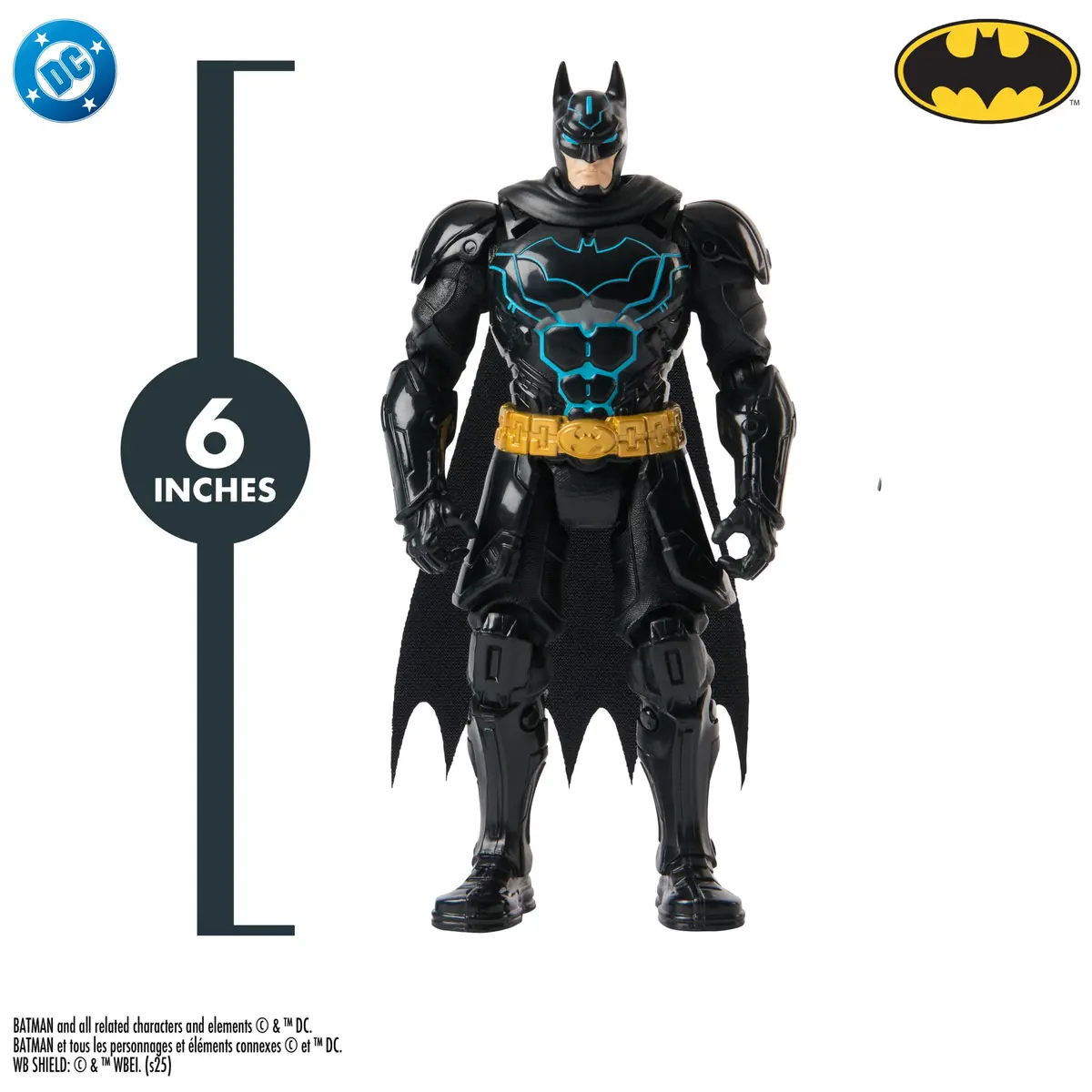 DC Comics Batman Ninja Strike 6" 3-Pack Battle Set Action Figures with Pop-Out Ninja Accessories for Kids Ages 3 & Up - view 4