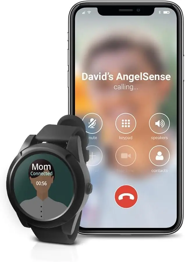 AngelSense GPS Watch for Teens & Elderly - Autism, Special Needs, Dementia | Real-Time Tracking & Safety - main product image