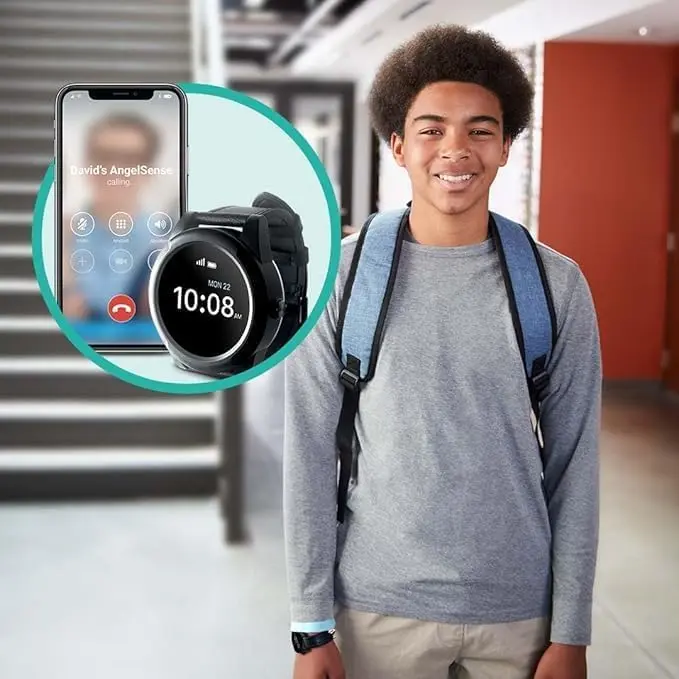 AngelSense GPS Watch for Teens & Elderly - Autism, Special Needs, Dementia | Real-Time Tracking & Safety - view 4