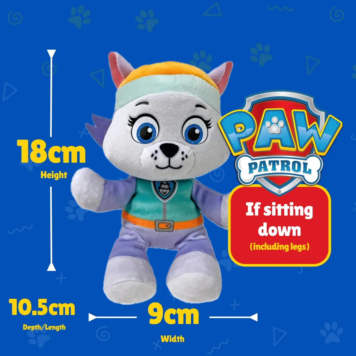 Ty Paw Patrol Everest Plush Toy 20cm | Soft, Collectible, Perfect Gift for Kids & Fans - view 3