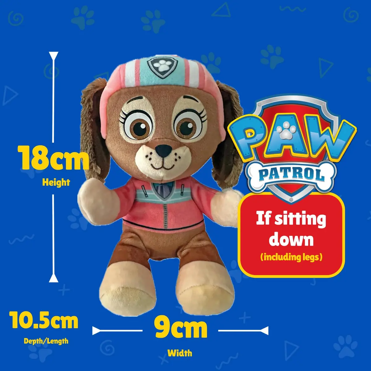 Ty Paw Patrol Collection Liberty Plush Toy 7.5 inches | Soft, Collectible, Cartoon Character - view 3