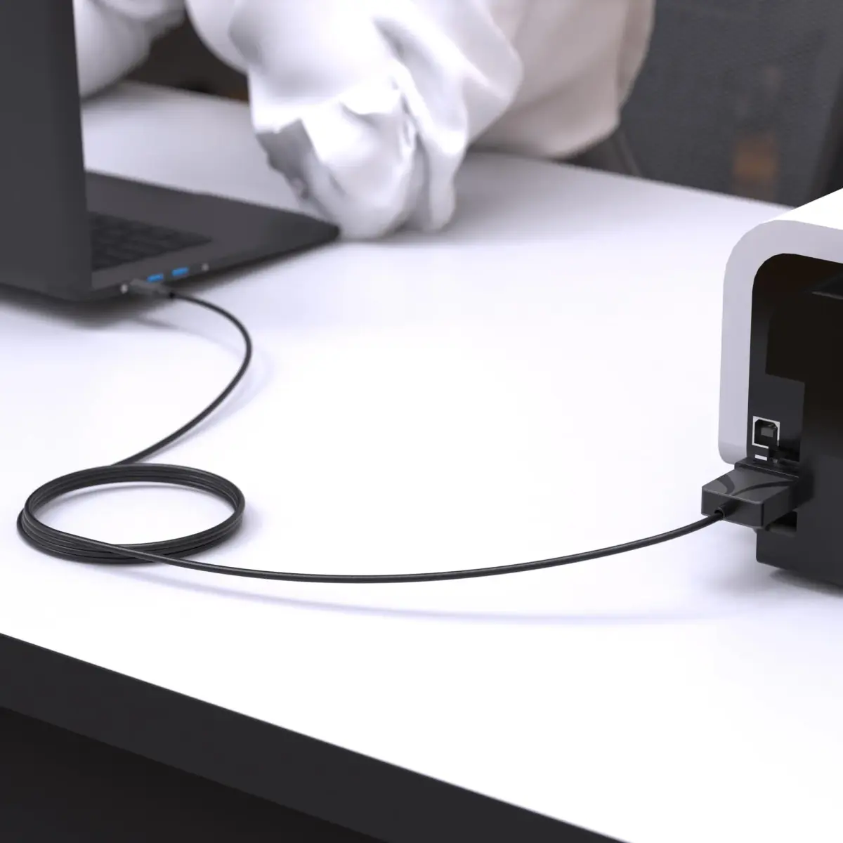 Sabrent USB-C to DB9 Serial RS-232 Adapter Cable 6ft (CB-D9C6) | Connects USB-C to Legacy RS-232 Devices - view 9