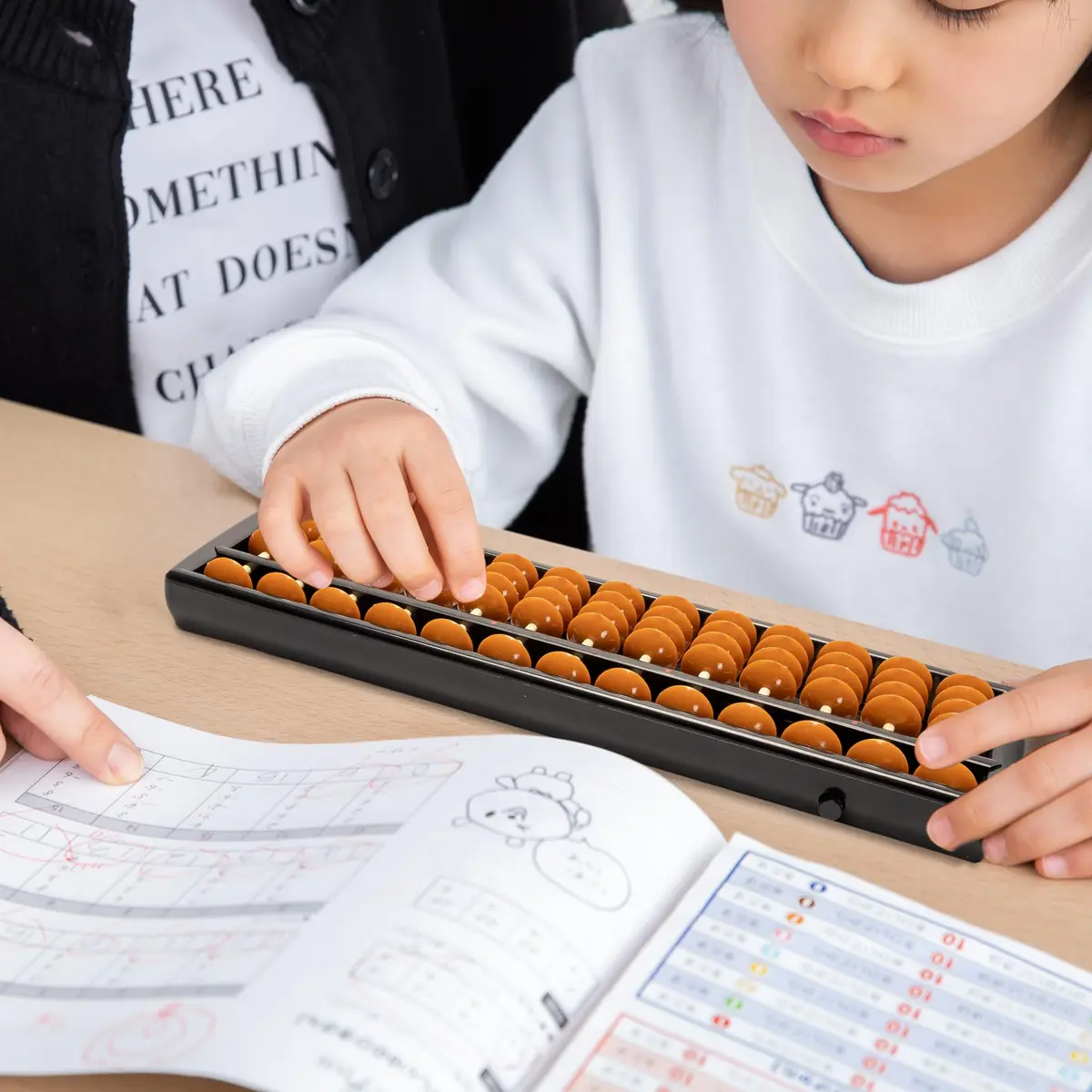 Yellow Mountain Imports Soroban Japanese Abacus, 13 Column, 24.5cm (9.7 in) | Montessori Math Tool for Kids - view 9