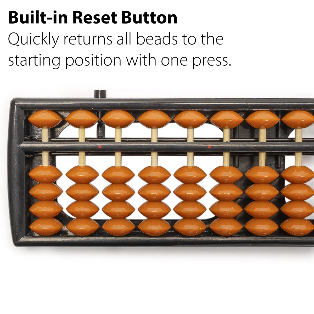 Yellow Mountain Imports Soroban Japanese Abacus, 13 Column, 24.5cm (9.7 in) | Montessori Math Tool for Kids - view 2