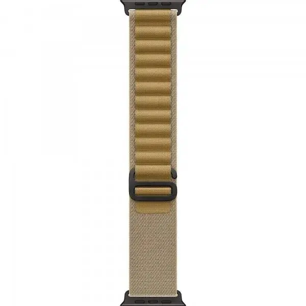 Apple Watch Ultra 2 [GPS + Cellular, 49mm] Black Titanium Case with Tan Alpine Loop, Medium (Renewed) | Rugged, Capable, Carbon Neutral - view 3