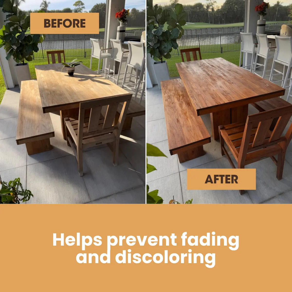 Furniture Clinic Teak Oil 5L | Restores & Protects Indoor & Outdoor Wood - view 3