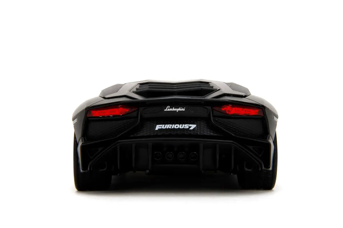 Jada Fast & Furious Shaw's Lamborghini Aventador SV – Die-Cast Vehicle, Opening Doors, Hood & Trunk, 1:24 Scale | Authentic Collectible Model - view 5