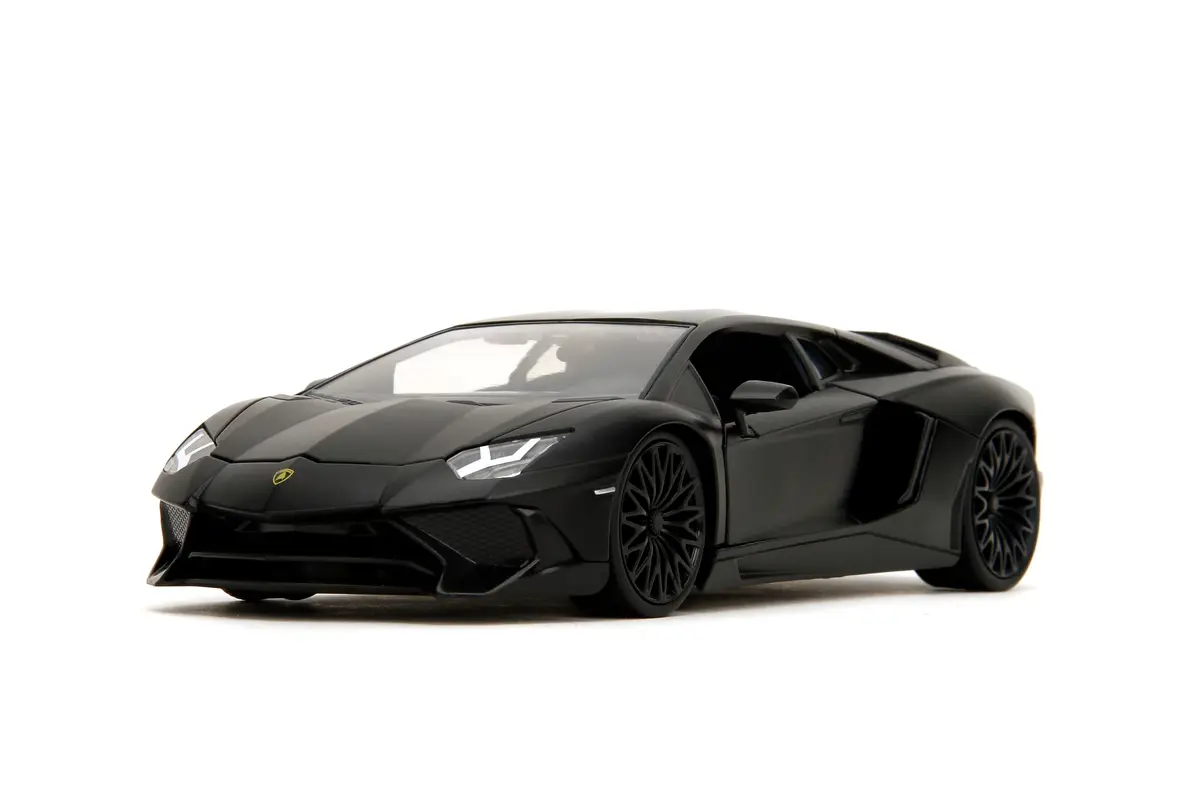 Jada Fast & Furious Shaw's Lamborghini Aventador SV – Die-Cast Vehicle, Opening Doors, Hood & Trunk, 1:24 Scale | Authentic Collectible Model - view 3