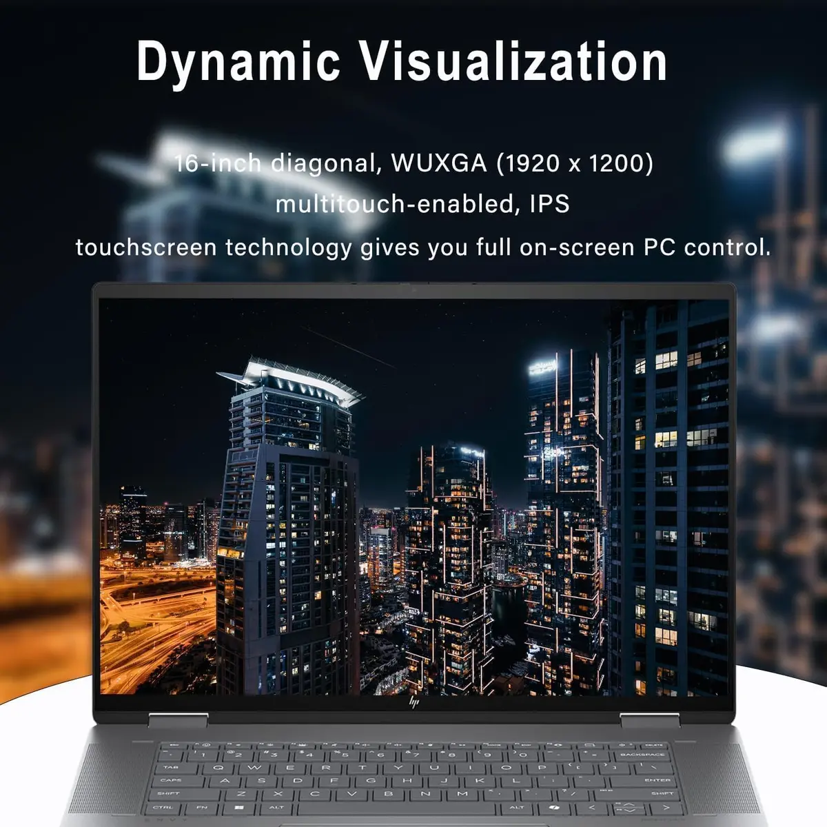 HP Envy x360 16" 2K WUXGA Touchscreen 2-in-1 Laptop | AMD Ryzen 5 8640HS 8GB 512GB SSD - view 6