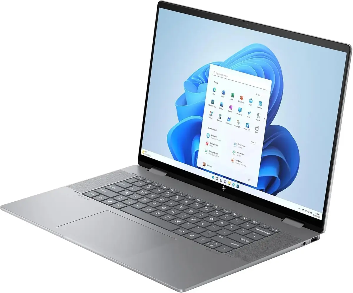 HP Envy x360 16" 2K WUXGA Touchscreen 2-in-1 Laptop | AMD Ryzen 5 8640HS 8GB 512GB SSD - view 3